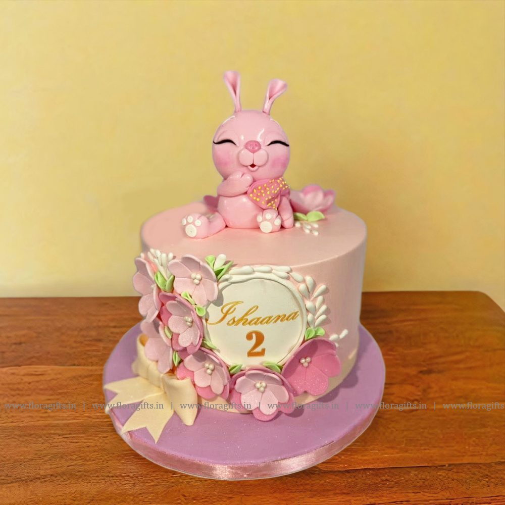 Bunny Theme Cake