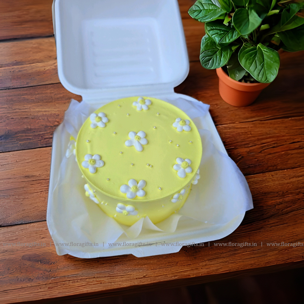 Sunny Blossom Bento Cake