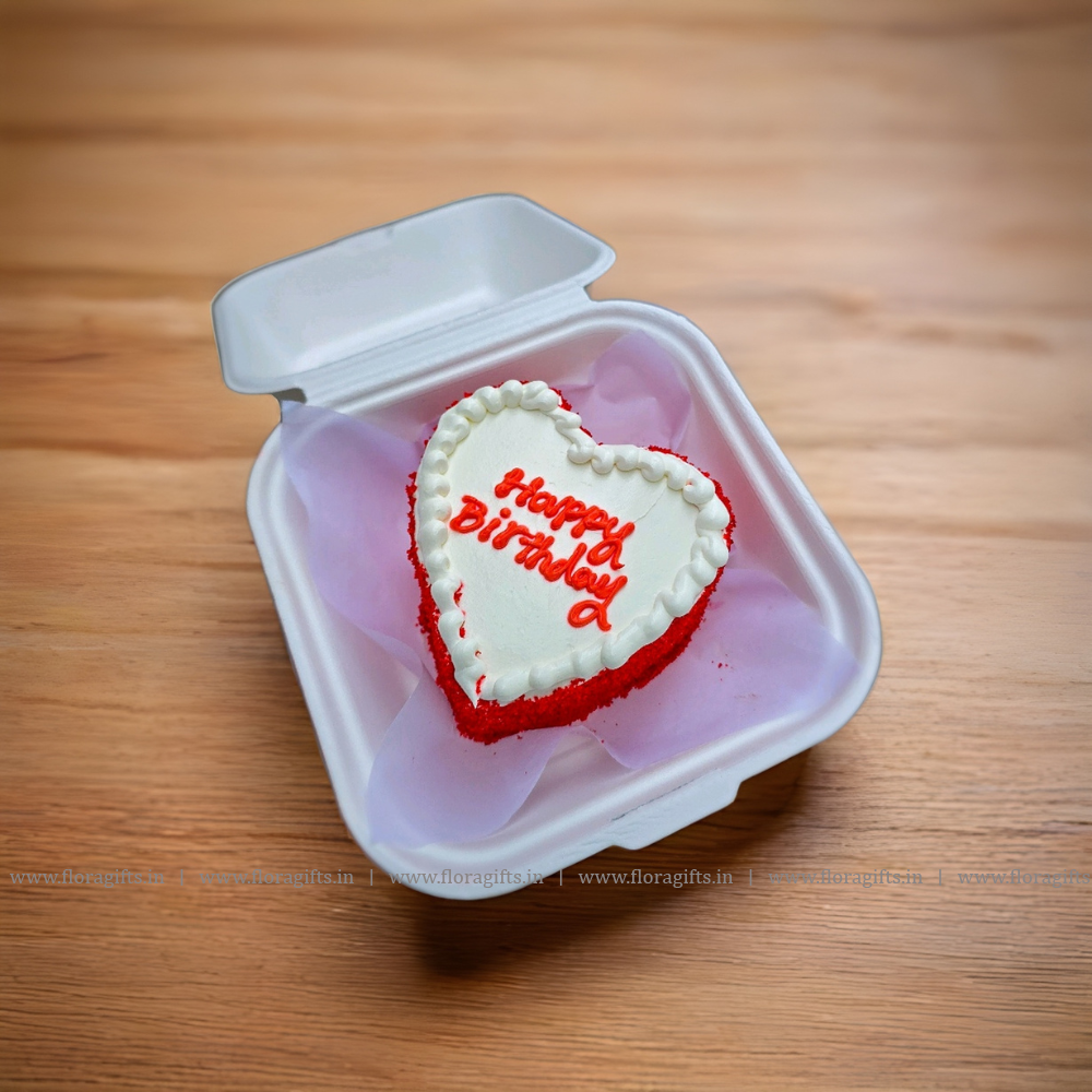Romantic Bento Cake