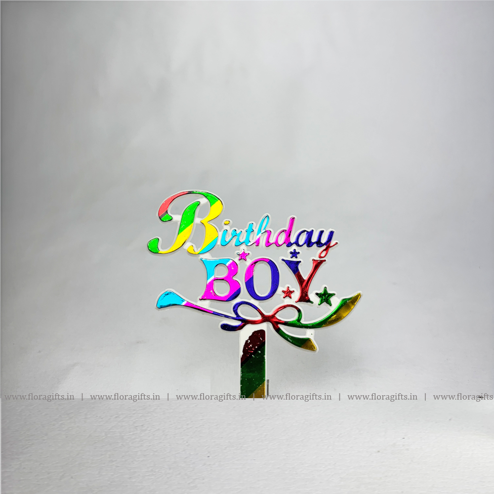 Birthday Boy Cake Topper