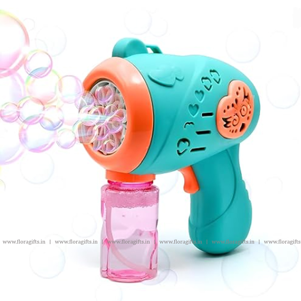 Automatic Colour Bubble Gun for Kids