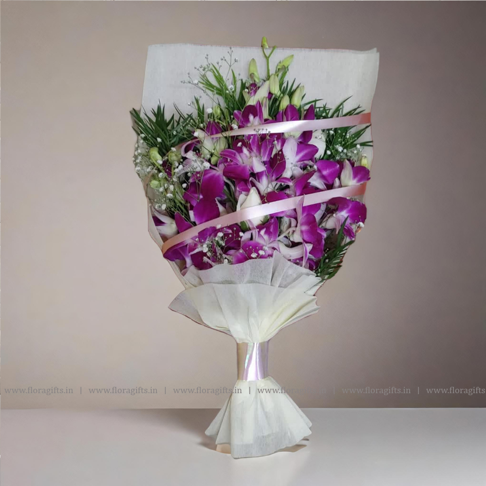 Love Orchids Flower Bouquet