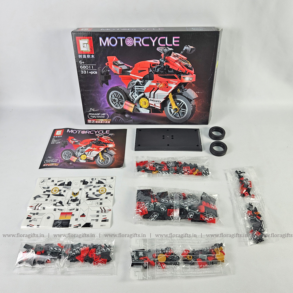 MotorCylce Building Block Set