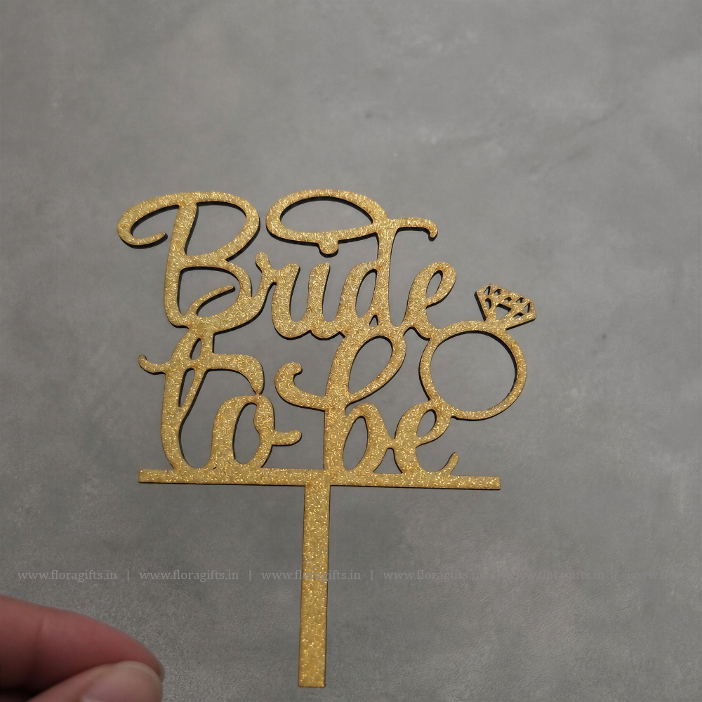Bride to Be Topper 1