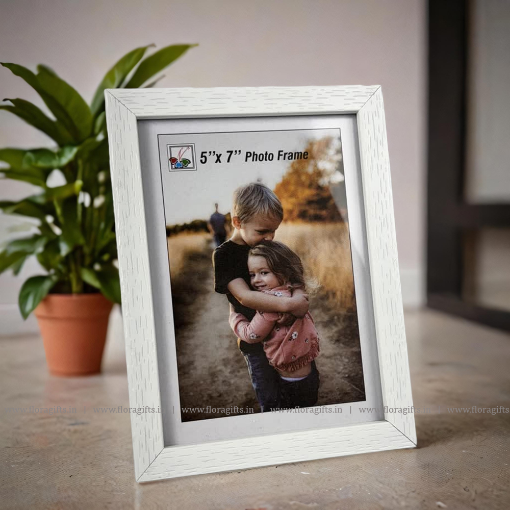 White Photo Frame, Small