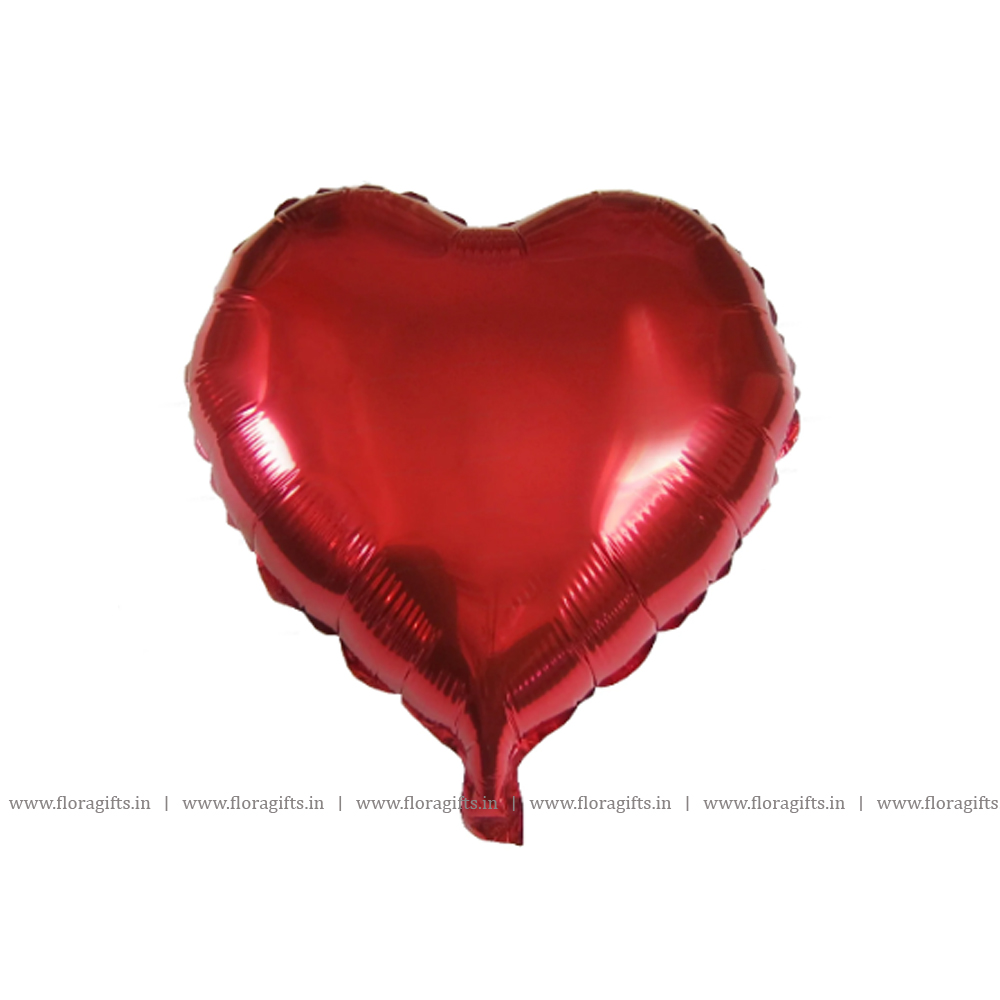 Heart Shape Foil Balloon, Red