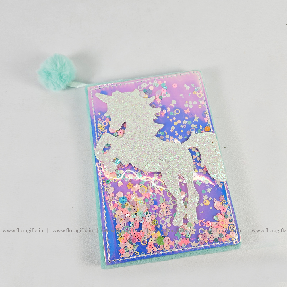 Unicorn, Fancy Journal Diary. A5 size.