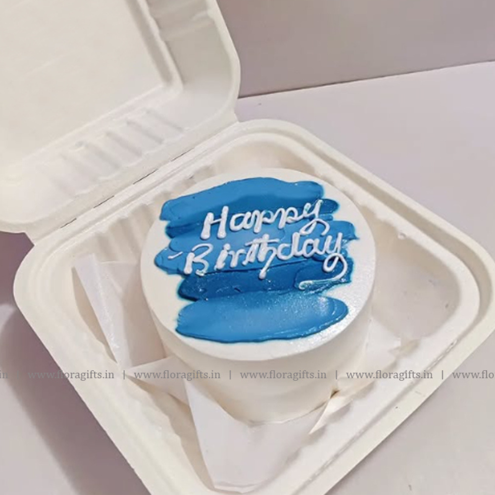 Happy Birthday Bento Cake