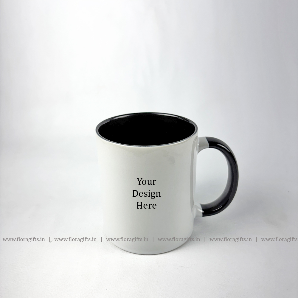 Dual Tone Mugs, Black