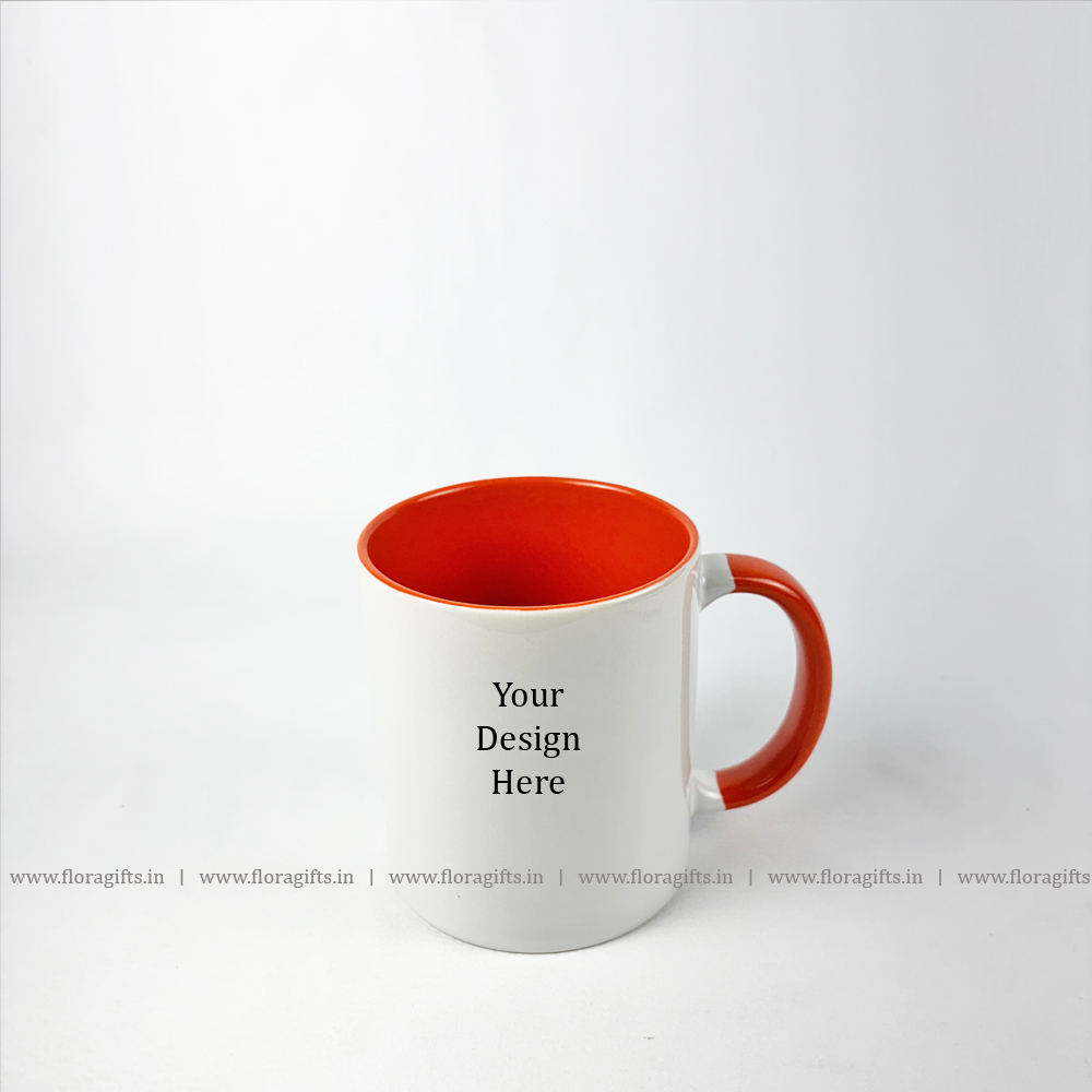 Dual Tone Mugs, Orange