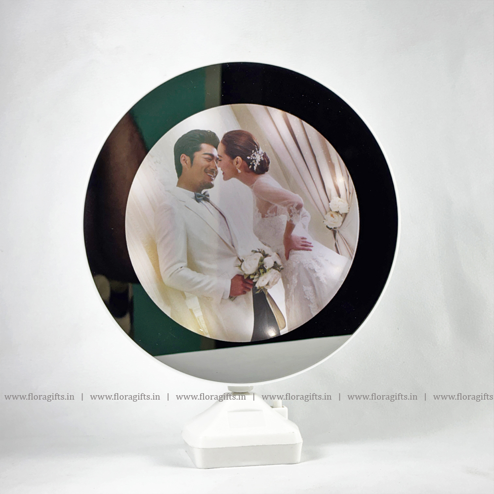 Round Magic Mirror White