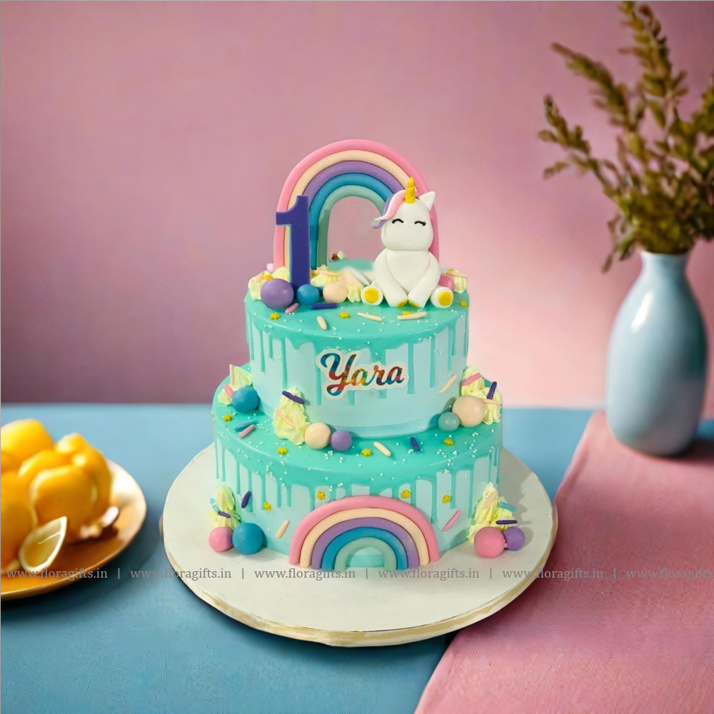 Unicorn Theme Cake