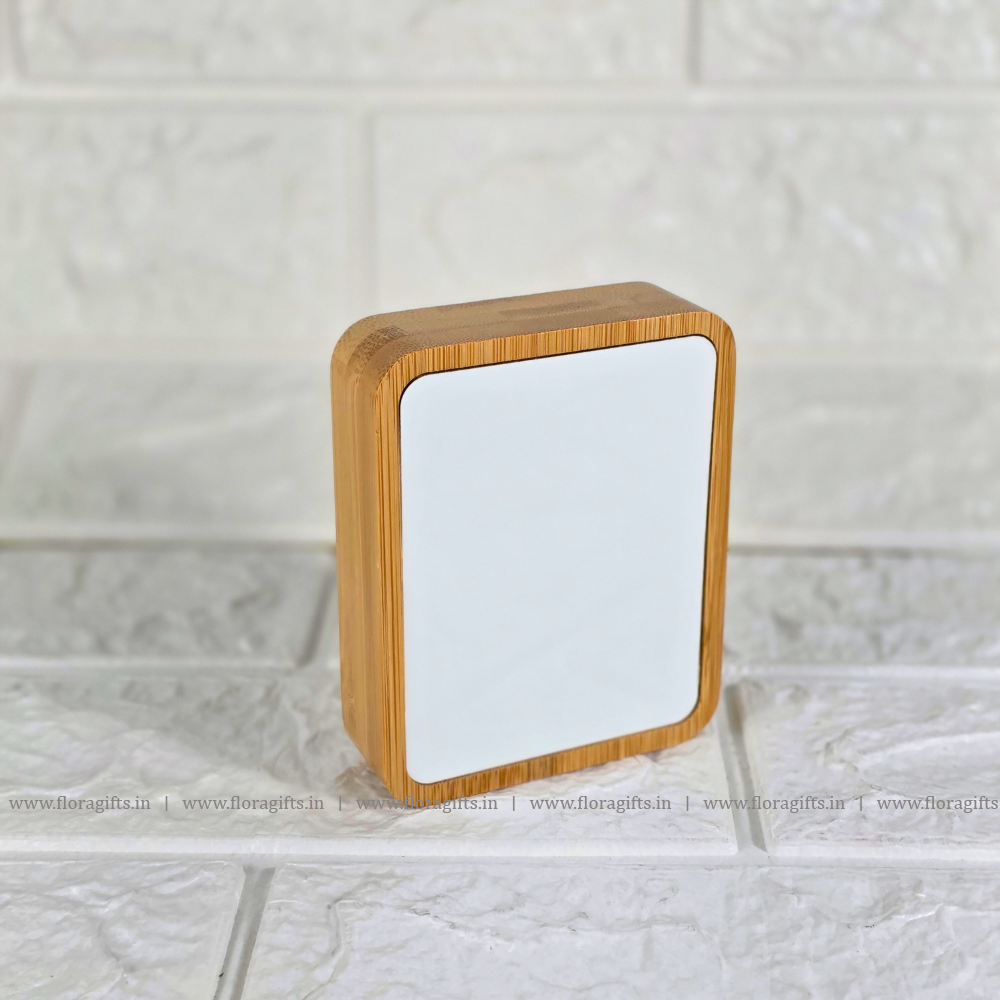 Wooden Block Photo Frame