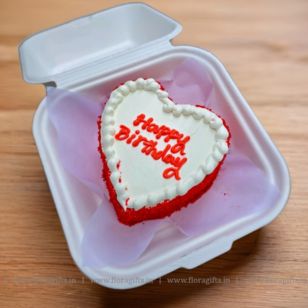Romantic Bento Cake