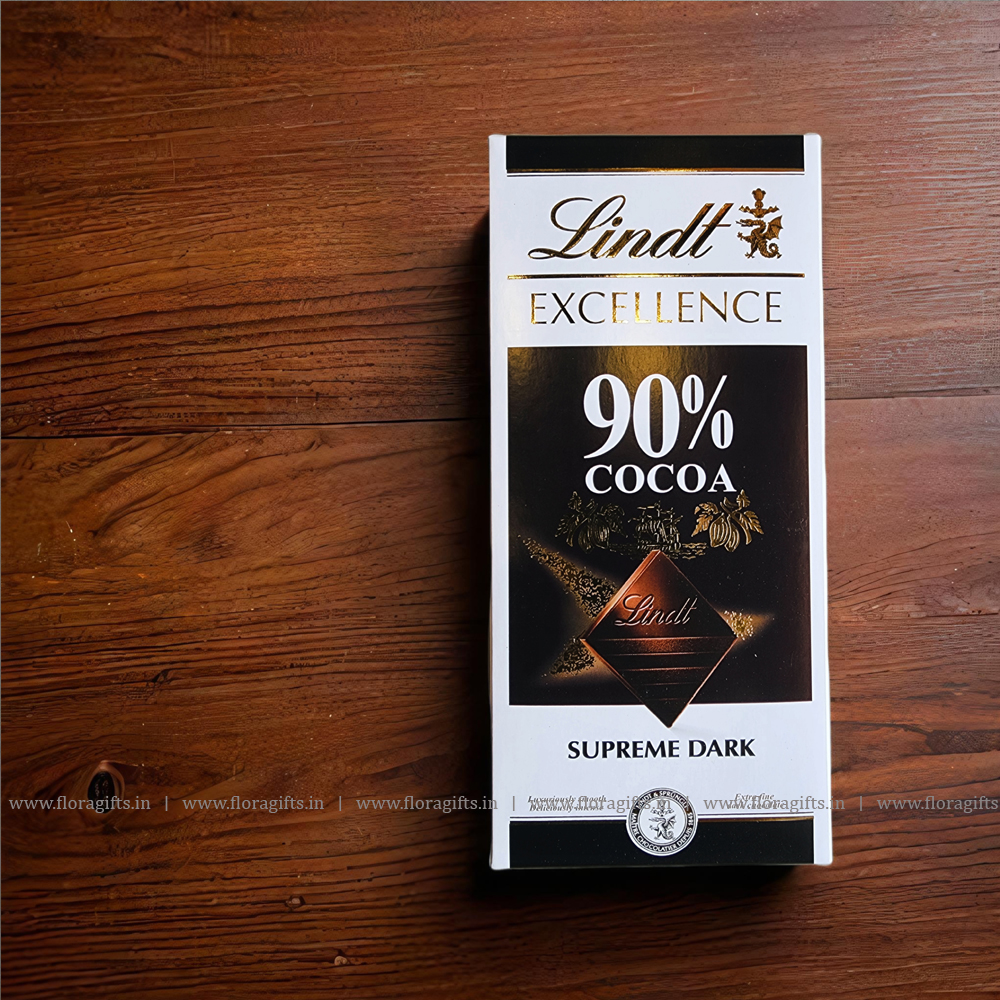 Lindt Excellence Supreme Dark 90% Cocoa 