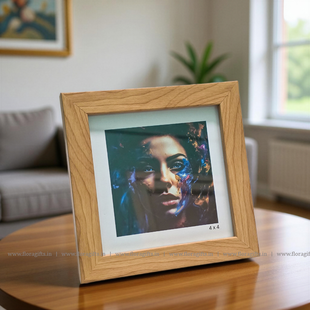 Mini Frame Wooden Finish