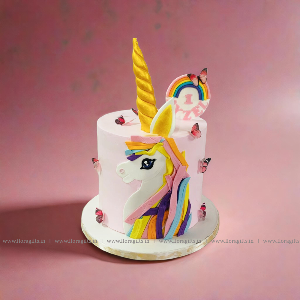 Unicorn Theme Cake