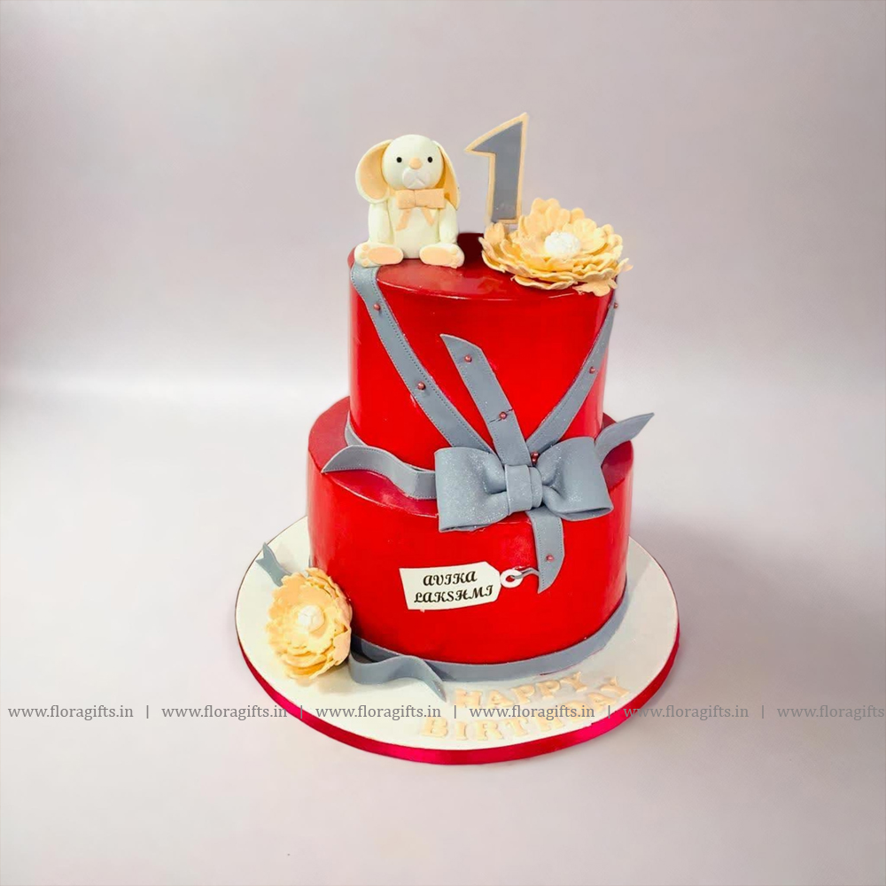 Bunny Theme Cake