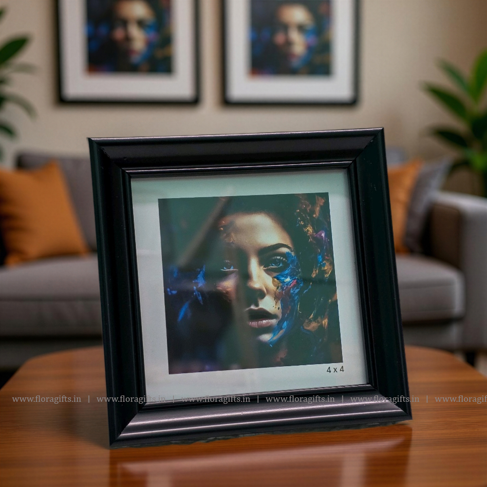 Mini Frame Black stepped