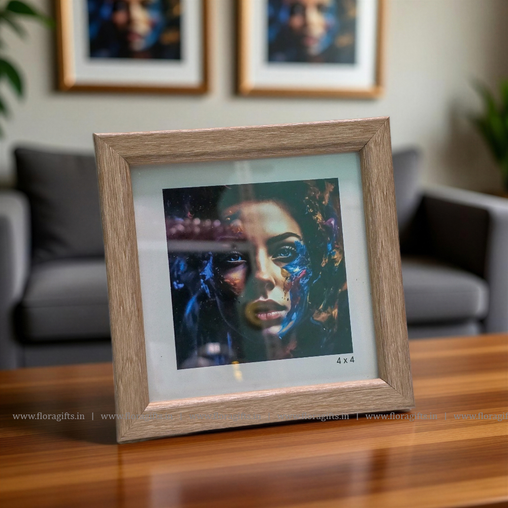 Mini Frame Wooden Finish 1