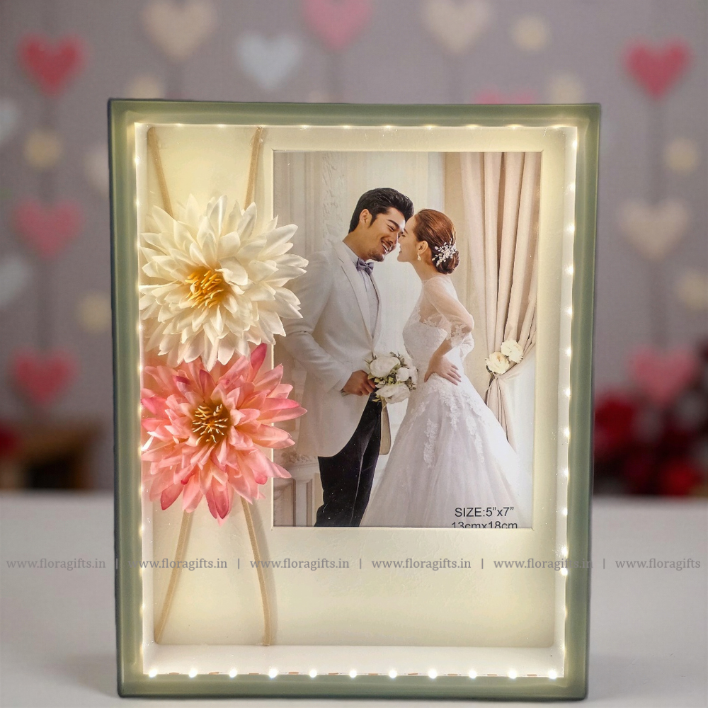 Floral Frame Rectangle