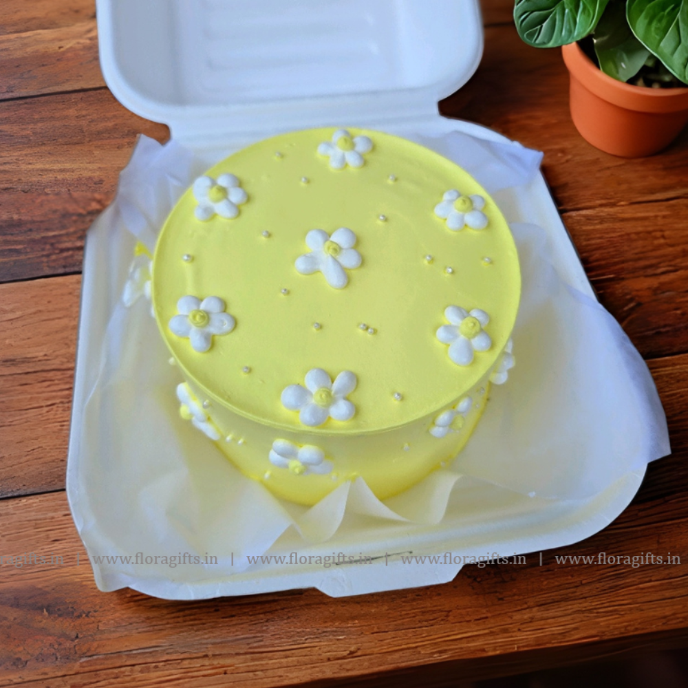 Sunny Blossom Bento Cake