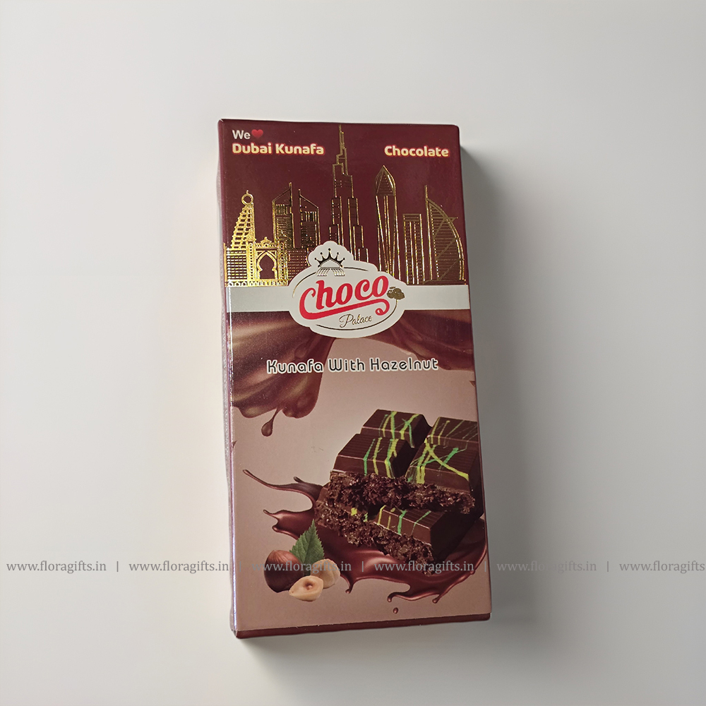 Dubai Kunafa with Hazelnut Chocolate Bar (Imported)