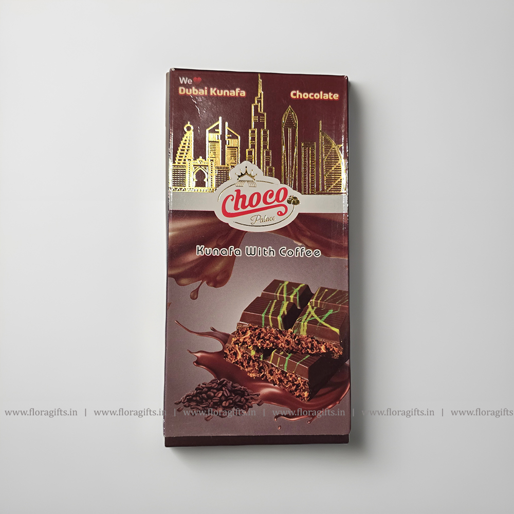 Dubai Kunafa with Coffee Chocolate Bar (Imported)