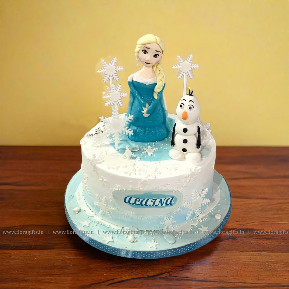 Frozen Theme Cake