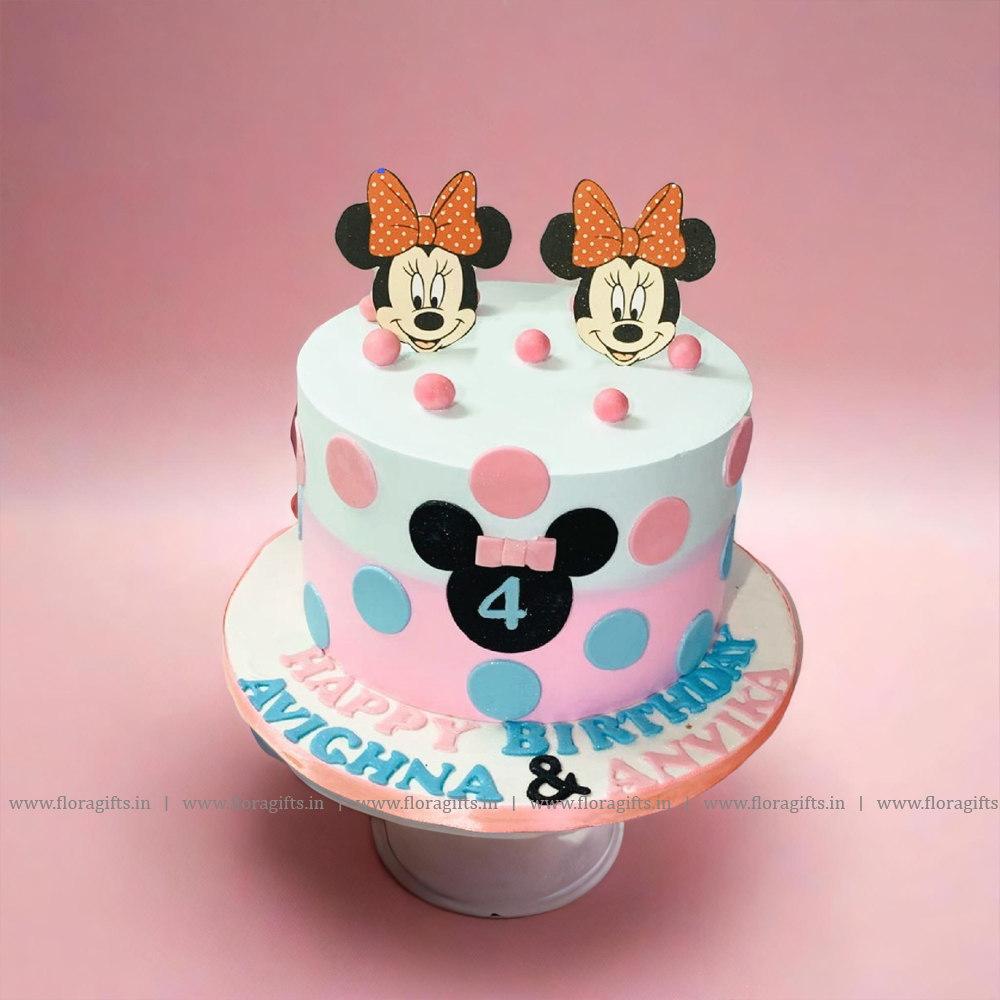 Minnie Theme Cake