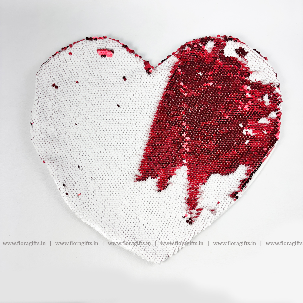 Magic Cushion Heart Shape Red