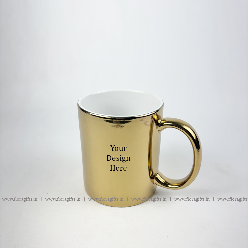 Metallic Mugs, Golden