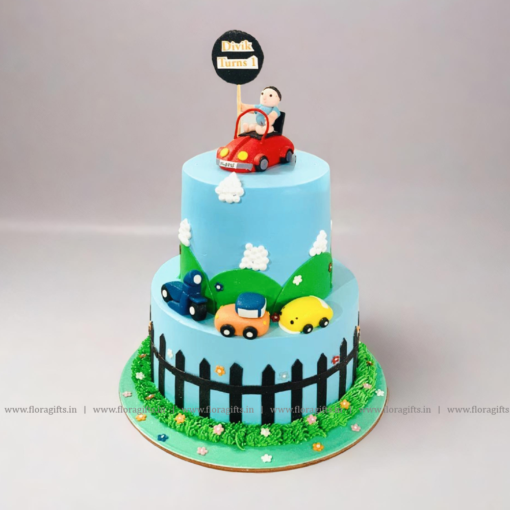 Vehicle Theme Cake